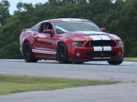 Red GT 500 White Stripes