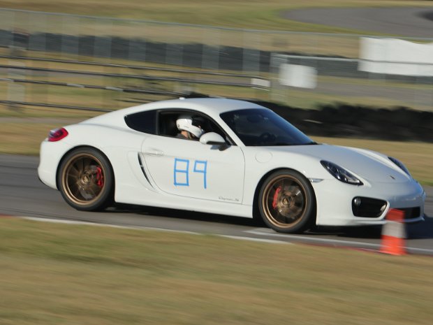 89 White Porsche