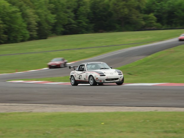 47 White Miata